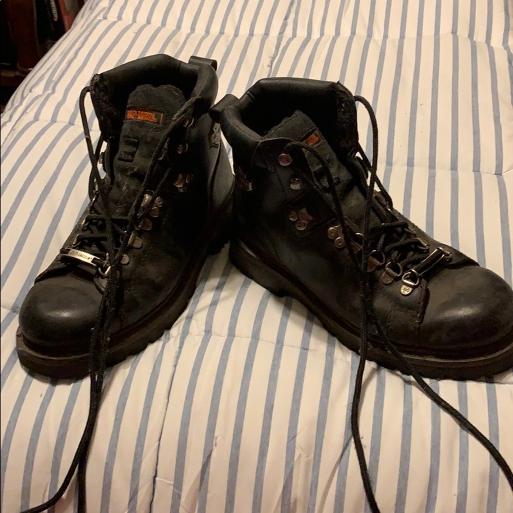 Ladies Harley Davidson Motorcycle boots